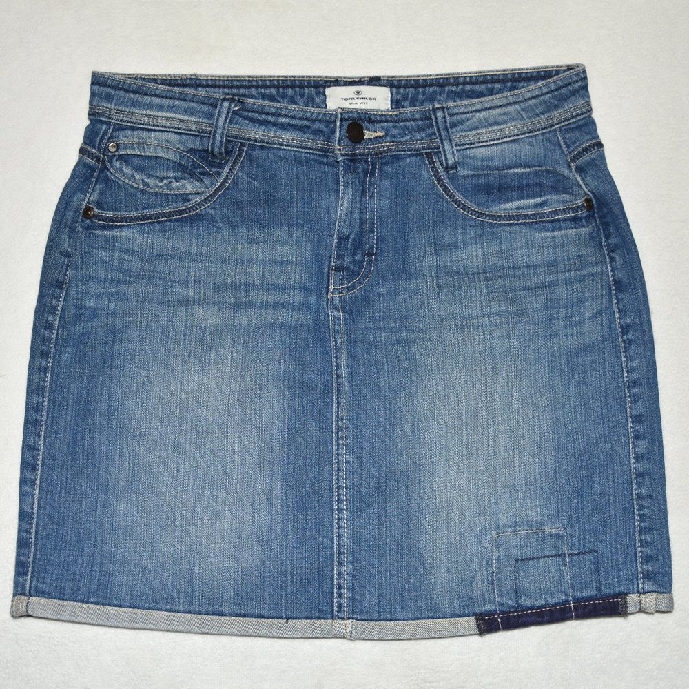 Tom Tailor (Germany) Denim Mini Skirt